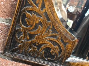 carved mirror detail